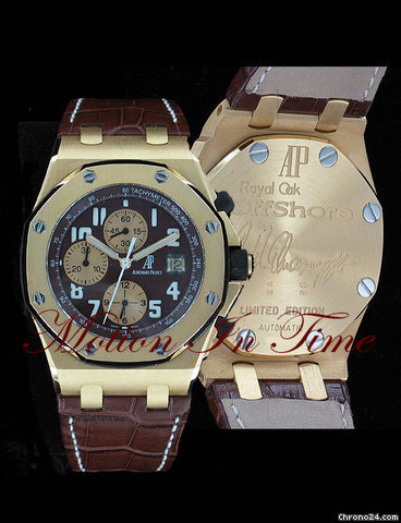 Audemars Piguet Arnold Schwarzenegger "ARNOLD SCHWARZENEGGER" ROYAL OAK OFFSHORE LIMITED 400 PIECE Watch