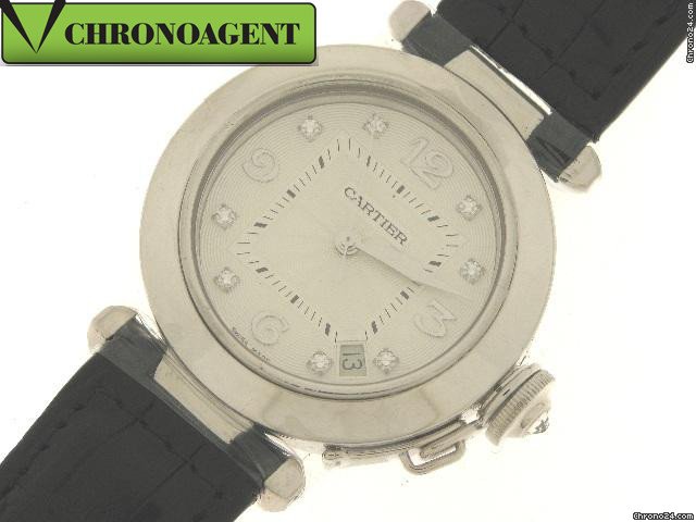 Cartier CARTIER PASHA ORO BIANCO E BRILLANTI