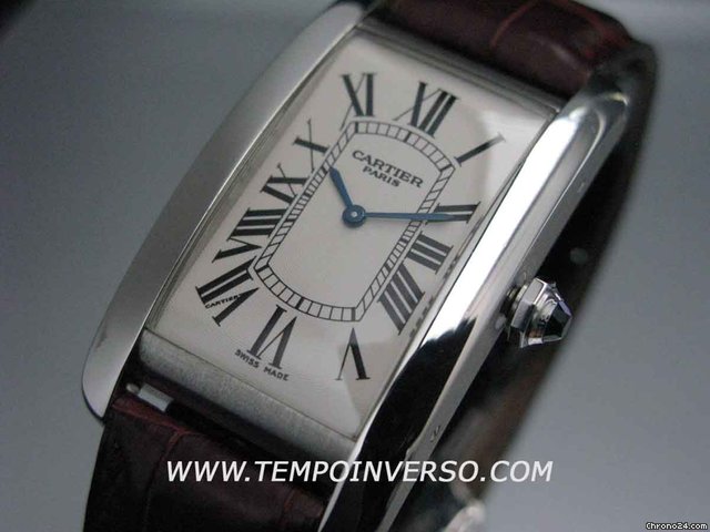 Cartier TANK AMERICAINE PLATINIUM