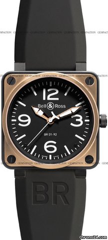 Bell & Ross BR01-92-BD-Carbon-PinkGold