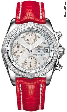 Breitling A1335853/A578-lizard-red-tang