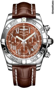 Breitling AB011012/Q566-croco-brown-tang