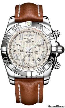Breitling AB011012/G676-leather-gold-tang