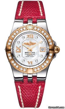 Breitling C71340LA/A681-lizard-red-deployant