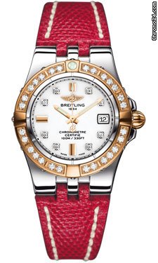 Breitling C71340LA/A715-lizard-red-deployant
