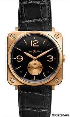 Bell & Ross BR-S Gold Black