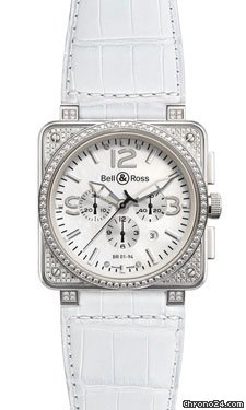 Bell & Ross BR 01-94 Full Diams White