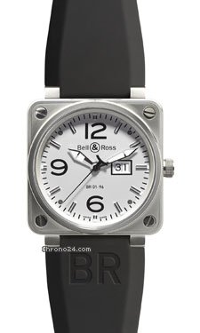 Bell & Ross BR 01-96 Steel White