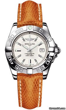 Breitling A71356L2/G702-lizard-orange-tang