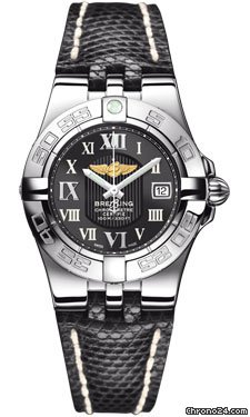 Breitling A71340L2/B950-lizard-black-deployant