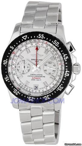 Breitling Skyracer Raven Silver Dial Mens Watch A2736434-G615SS Watch