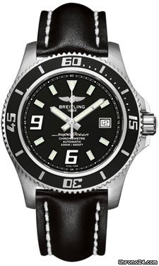 Breitling A1739102/BA77-leather-black-deployant