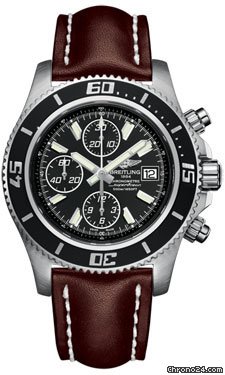 Breitling A1334102/BA84-leather-brown-tang