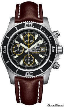 Breitling A1334102/BA82-leather-brown-tang