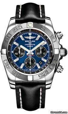 Breitling AB011011/C789-leather-black-deployant