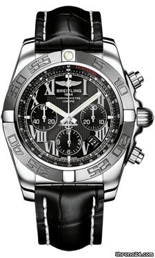 Breitling AB011011/B956-croco-black-deployant