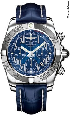 Breitling AB011011/C783-croco-blue-tang