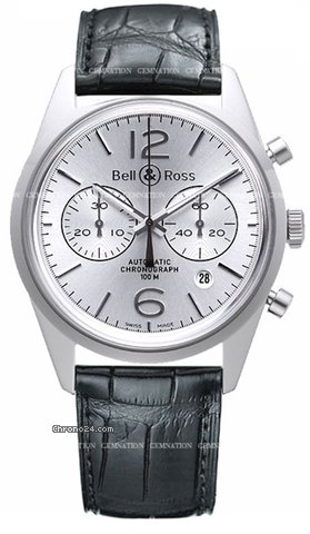 Bell & Ross BR126-OFICERSLV
