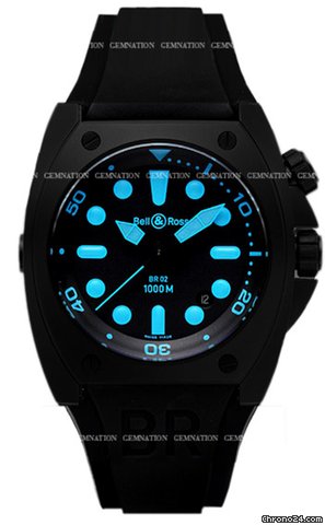 Bell & Ross BR02-92BLUE