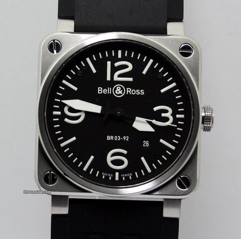 Bell & Ross BR0392-BL-ST