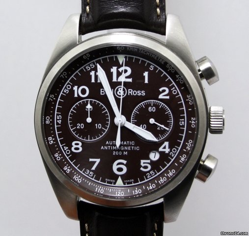 Bell & Ross V-126-S-Brown