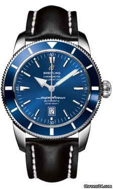 Breitling A1732016/C734-leather-black-deployant