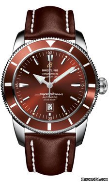 Breitling A1732033/Q542-leather-brown-deployant