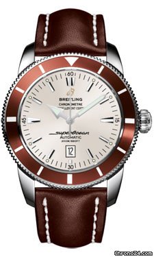 Breitling A1732033/G642-leather-brown-tang