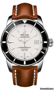 Breitling A1732124/G717-leather-gold-tang