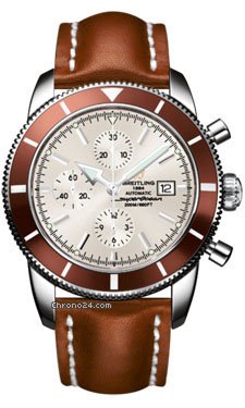Breitling A1332033/G698-leather-gold-deployant