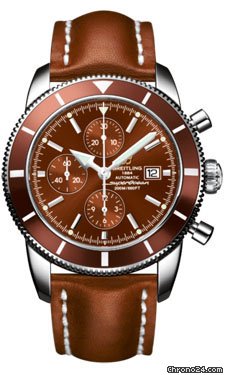 Breitling A1332033/Q553-leather-gold-tang