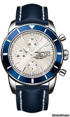 Breitling A1332016/G698-leather-blue-deployant