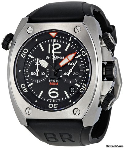 Bell & Ross BR02-CHR-BL-ST
