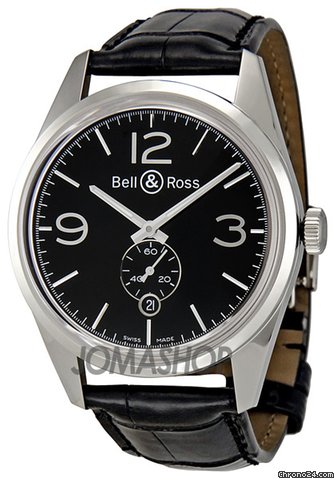 Bell & Ross BRG123-BL-ST/SCR