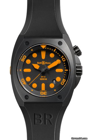 Bell & Ross BR02-92 Orange