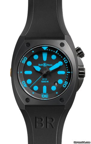 Bell & Ross BR02-92 Blue
