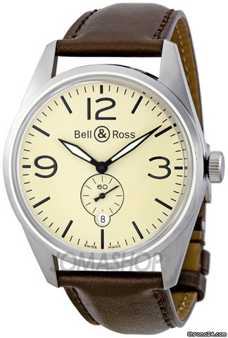 Bell & Ross BRV123-BEI-ST/SCA