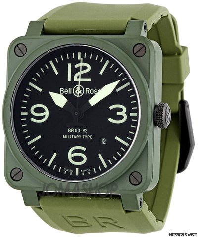 Bell & Ross BR0392-CERAM-MIL