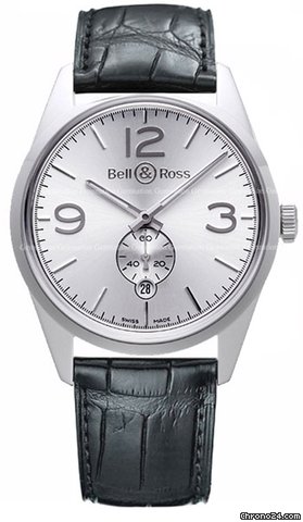 Bell & Ross BR123-OFICERSLV