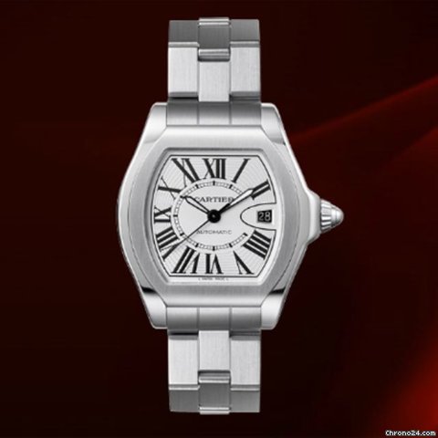 Cartier Roadster Acciaio Big Size Ref.w6206017 Watch