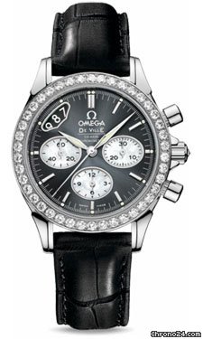 Omega De Ville Co-Axial Chronograph Stainless Steel Watch