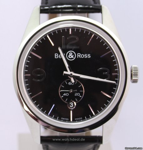 Bell & Ross BRG123-BL-ST/SCR
