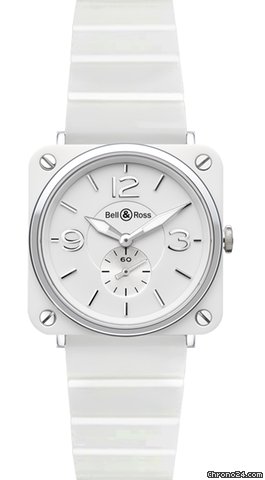 Bell & Ross BRS White Ceramic Bracelet
