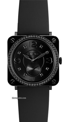 Bell & Ross BRS Black Ceramic Phantom Diamond
