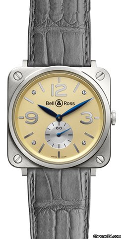 Bell & Ross BRS White Gold