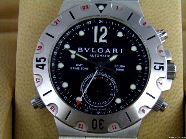 Bulgari SD38S GMT    A?o: 2.007
