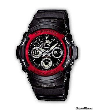 Casio G Shock Red Demon mens watch
