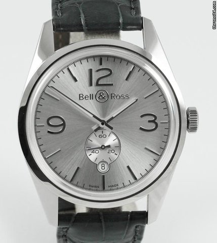 Bell & Ross BR123-WH-ST/SCR
