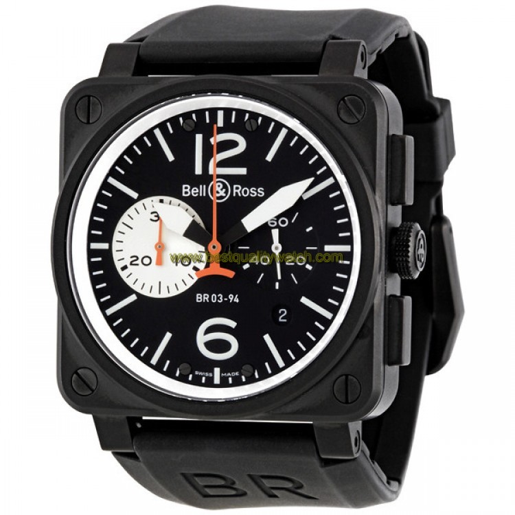 Bell & Ross BR0394-BW-CA