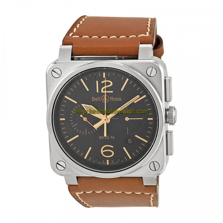 Bell & Ross BR0394-GOLD-HER
